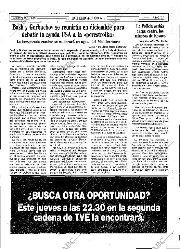 ABC SEVILLA 01-11-1989 página 27