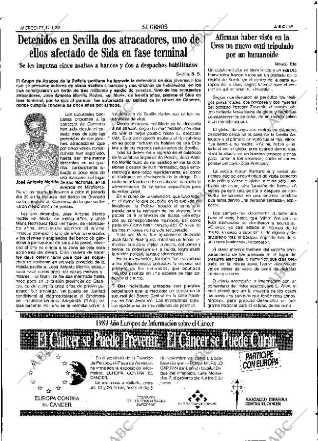 ABC SEVILLA 01-11-1989 página 65