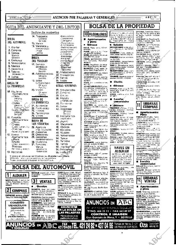 ABC SEVILLA 01-11-1989 página 79