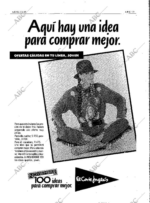 ABC MADRID 02-11-1989 página 33