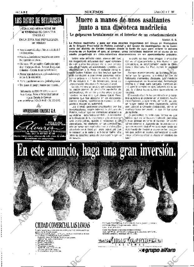 ABC MADRID 04-11-1989 página 44