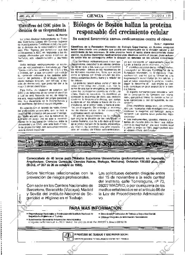 ABC MADRID 04-11-1989 página 48