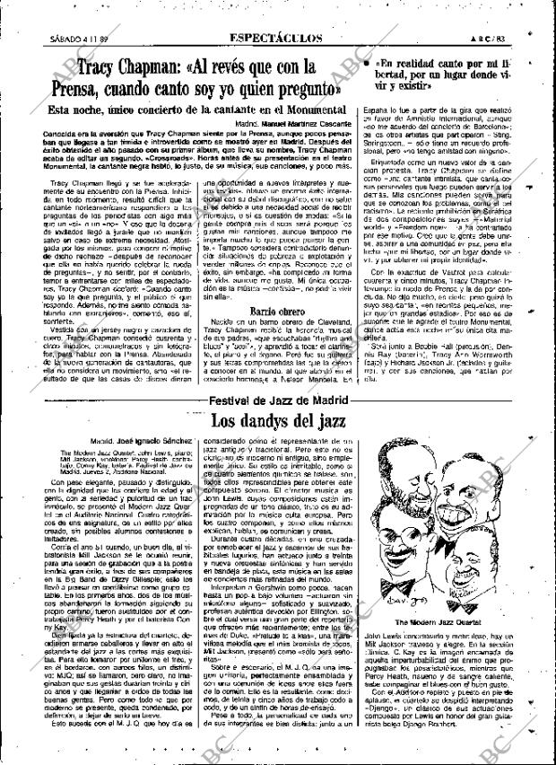 ABC MADRID 04-11-1989 página 83