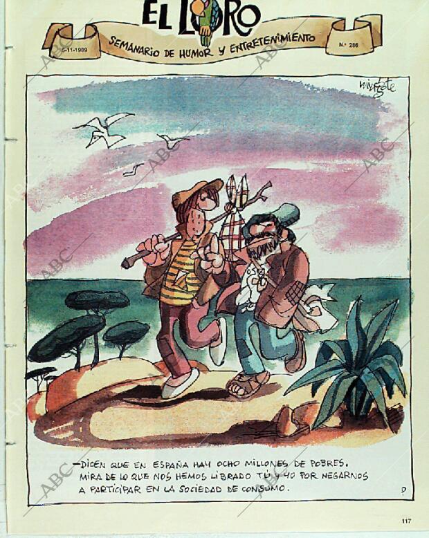 BLANCO Y NEGRO MADRID 05-11-1989 página 117