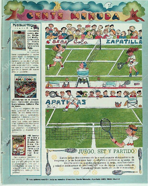 BLANCO Y NEGRO MADRID 05-11-1989 página 123