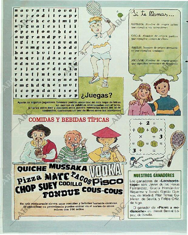 BLANCO Y NEGRO MADRID 05-11-1989 página 124