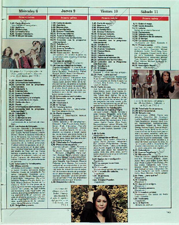 BLANCO Y NEGRO MADRID 05-11-1989 página 143