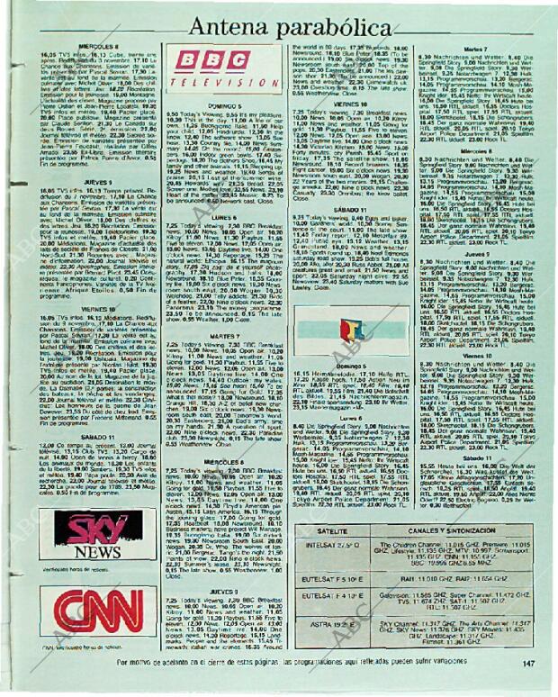 BLANCO Y NEGRO MADRID 05-11-1989 página 147