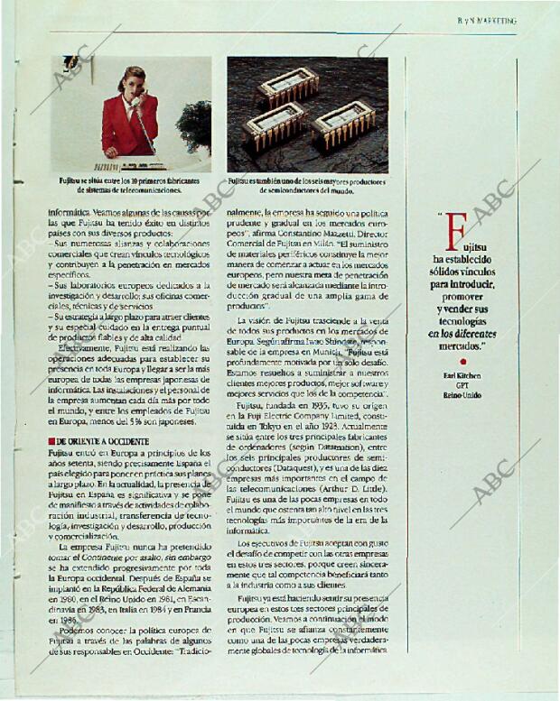 BLANCO Y NEGRO MADRID 05-11-1989 página 159