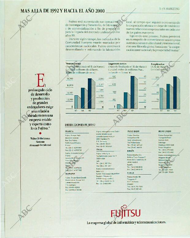 BLANCO Y NEGRO MADRID 05-11-1989 página 168