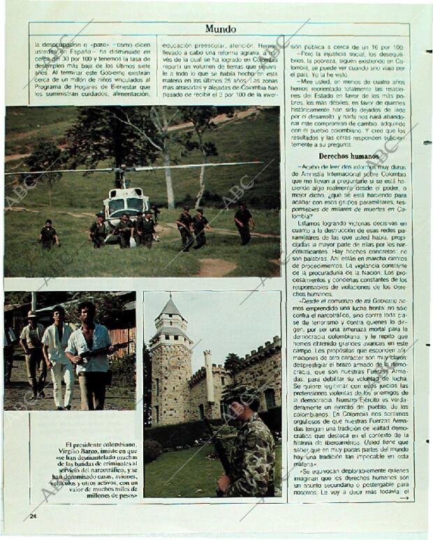 BLANCO Y NEGRO MADRID 05-11-1989 página 24