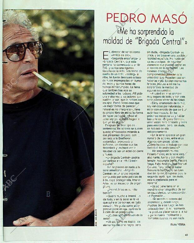 BLANCO Y NEGRO MADRID 05-11-1989 página 43