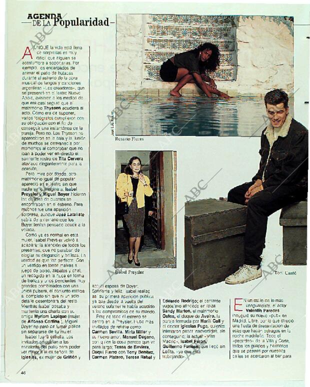 BLANCO Y NEGRO MADRID 05-11-1989 página 46