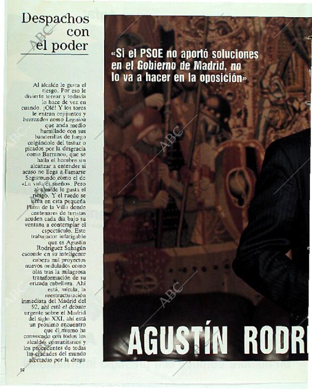 BLANCO Y NEGRO MADRID 05-11-1989 página 52