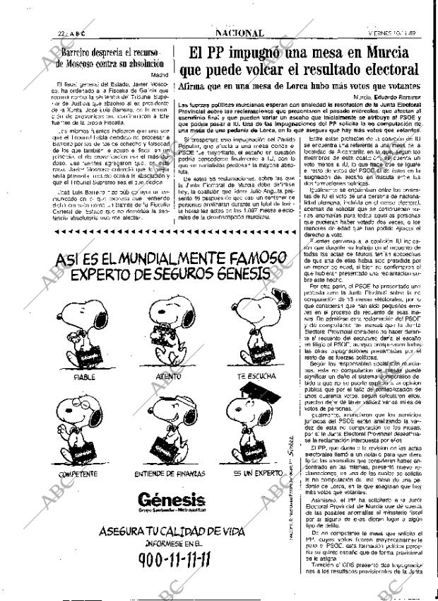 ABC MADRID 10-11-1989 página 22