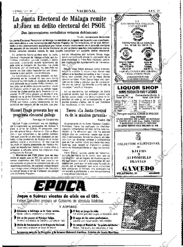 ABC MADRID 10-11-1989 página 23