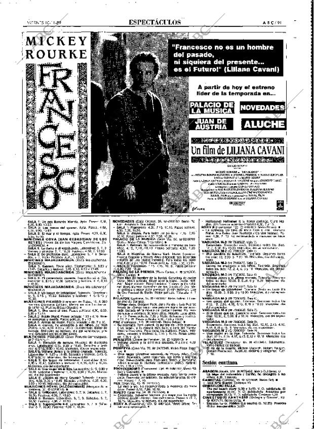 ABC MADRID 10-11-1989 página 91