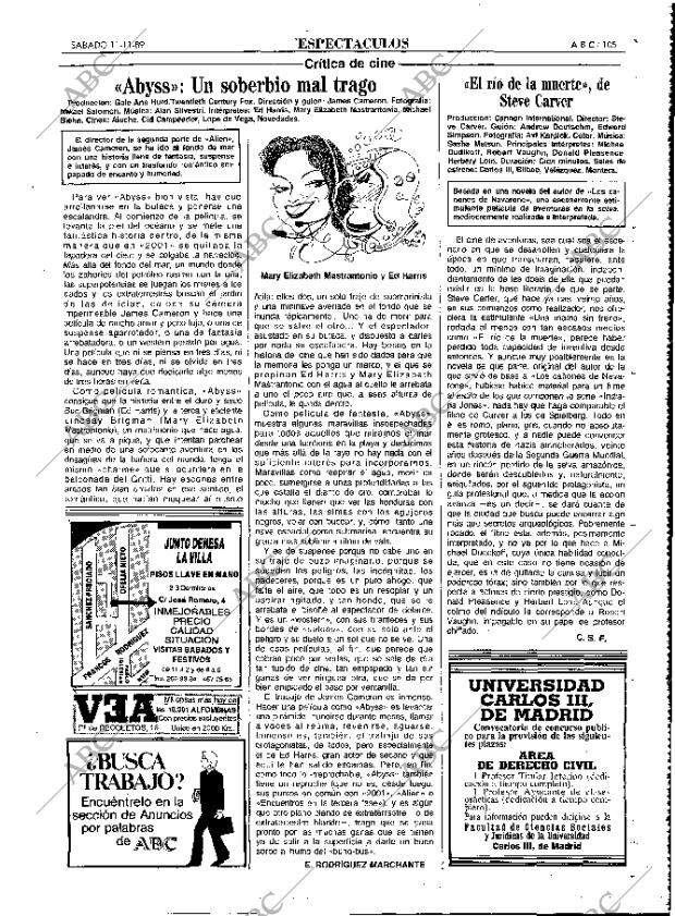 ABC MADRID 11-11-1989 página 105