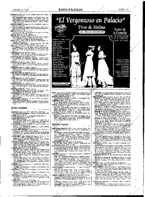 ABC MADRID 11-11-1989 página 111