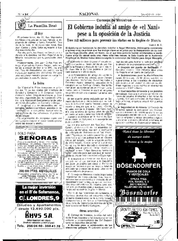 ABC MADRID 11-11-1989 página 22