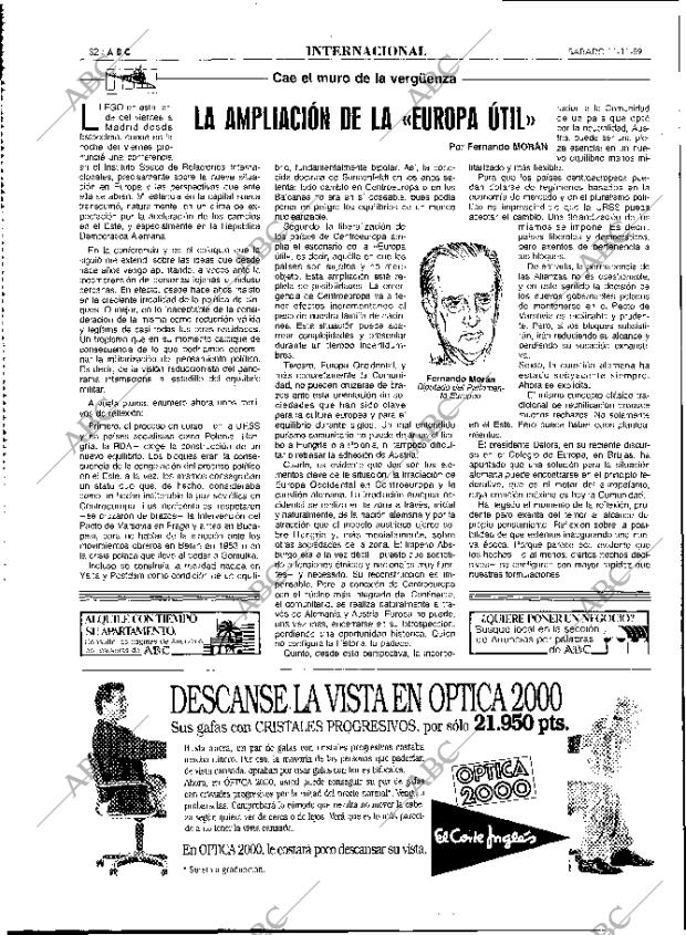 ABC MADRID 11-11-1989 página 32