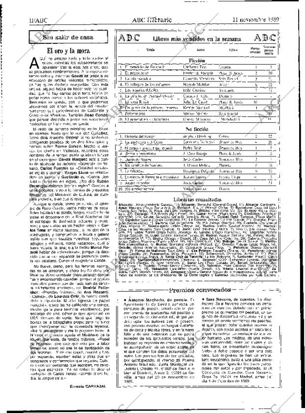 ABC MADRID 11-11-1989 página 62