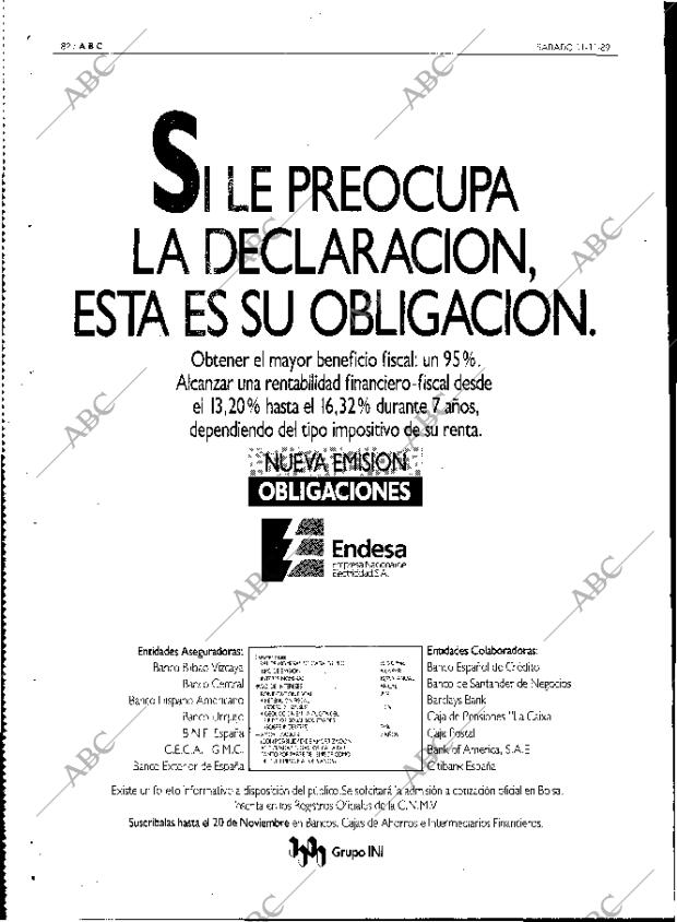 ABC MADRID 11-11-1989 página 82