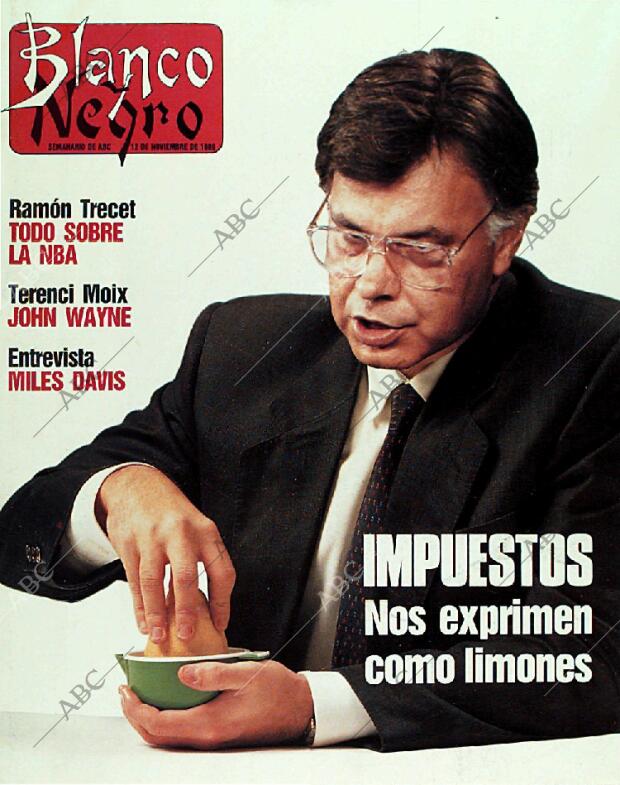 BLANCO Y NEGRO MADRID 12-11-1989 página 1