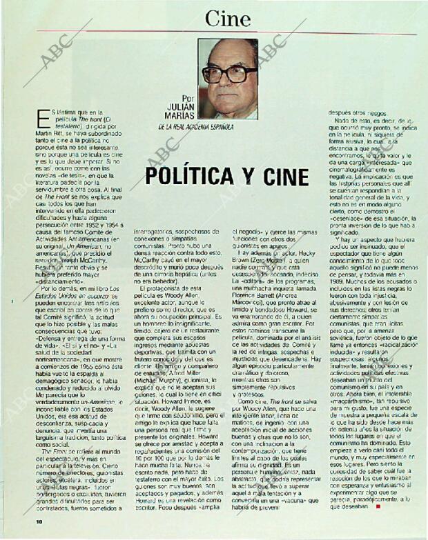 BLANCO Y NEGRO MADRID 12-11-1989 página 10