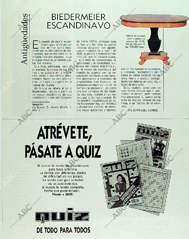 BLANCO Y NEGRO MADRID 12-11-1989 página 109