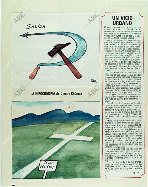 BLANCO Y NEGRO MADRID 12-11-1989 página 116