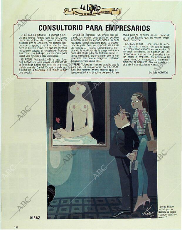 BLANCO Y NEGRO MADRID 12-11-1989 página 122