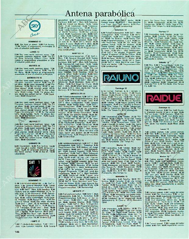 BLANCO Y NEGRO MADRID 12-11-1989 página 146