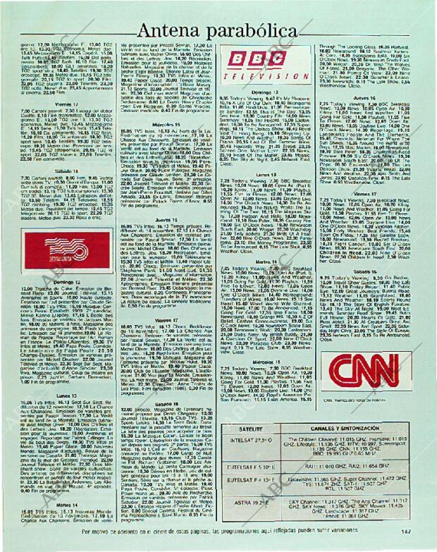 BLANCO Y NEGRO MADRID 12-11-1989 página 147