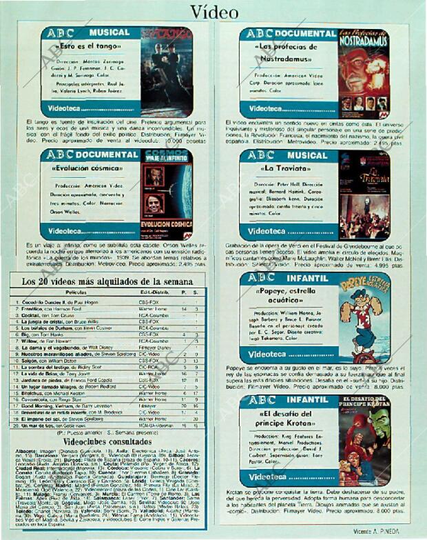 BLANCO Y NEGRO MADRID 12-11-1989 página 153