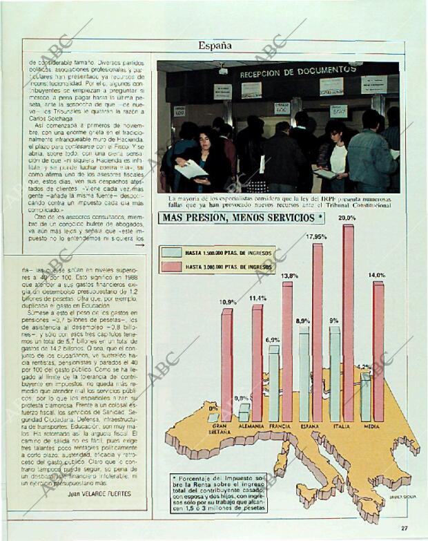 BLANCO Y NEGRO MADRID 12-11-1989 página 27