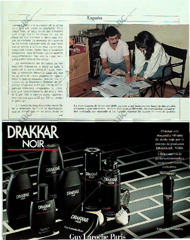 BLANCO Y NEGRO MADRID 12-11-1989 página 33