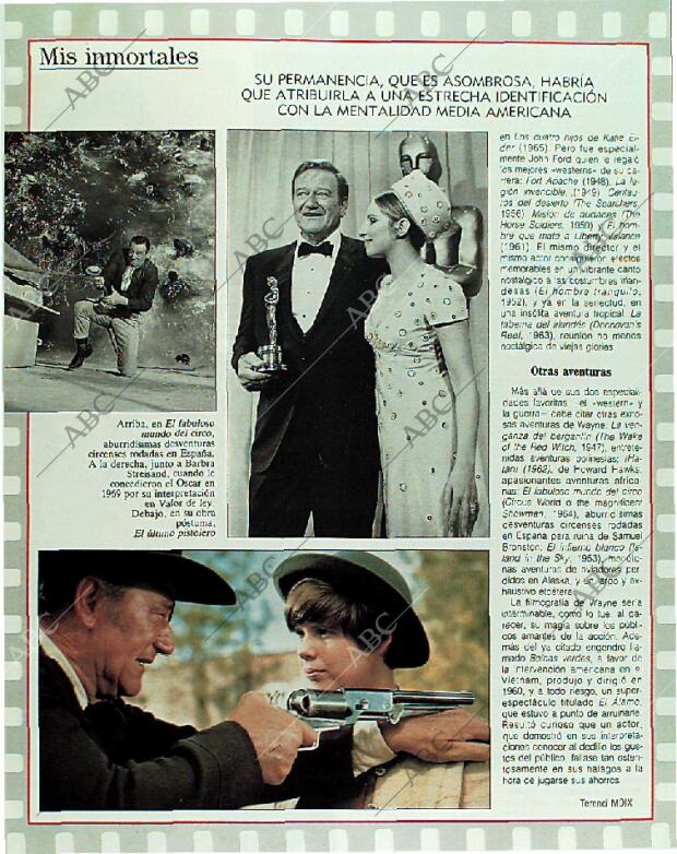 BLANCO Y NEGRO MADRID 12-11-1989 página 66