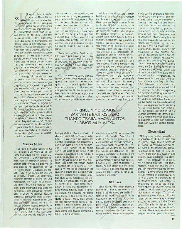 BLANCO Y NEGRO MADRID 12-11-1989 página 81