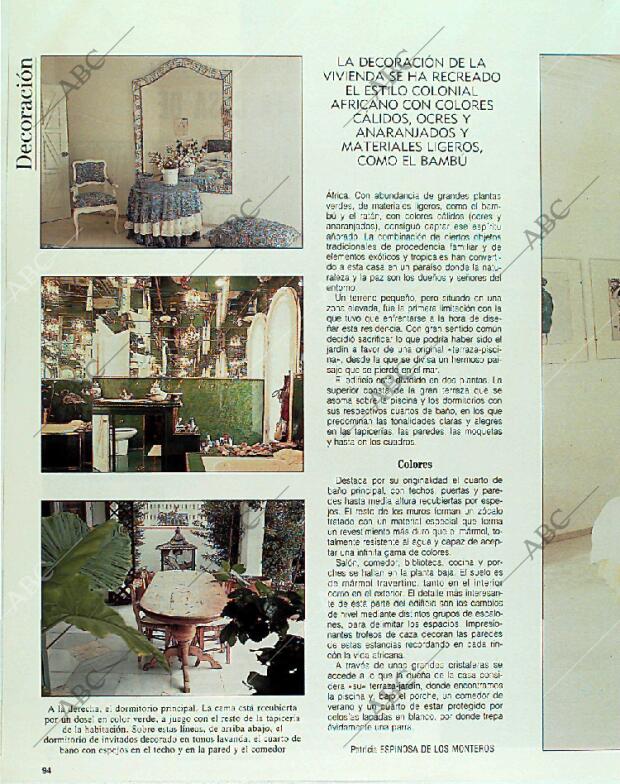 BLANCO Y NEGRO MADRID 12-11-1989 página 94