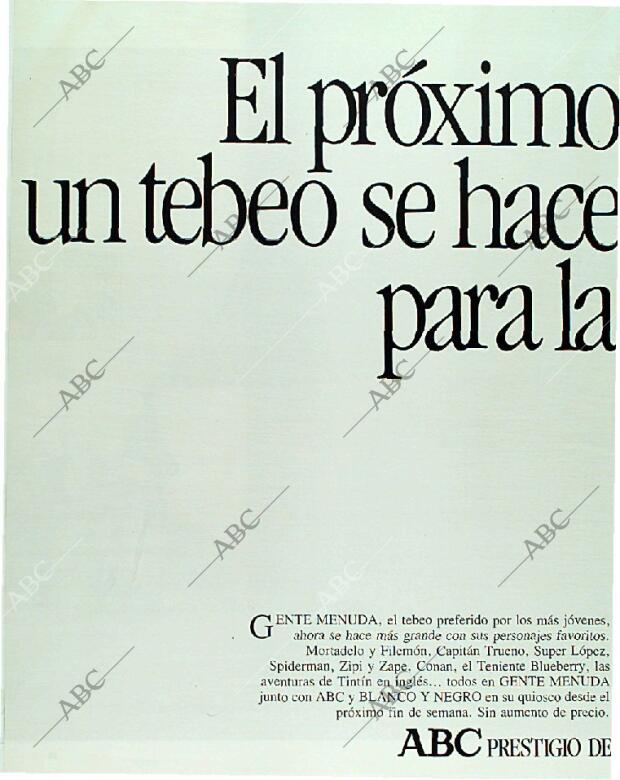 BLANCO Y NEGRO MADRID 12-11-1989 página 96