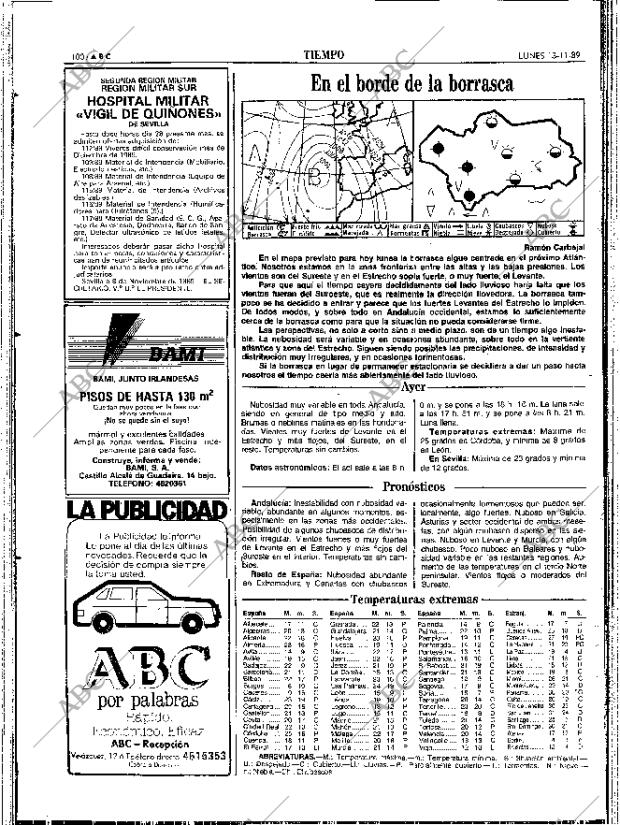 ABC SEVILLA 13-11-1989 página 100