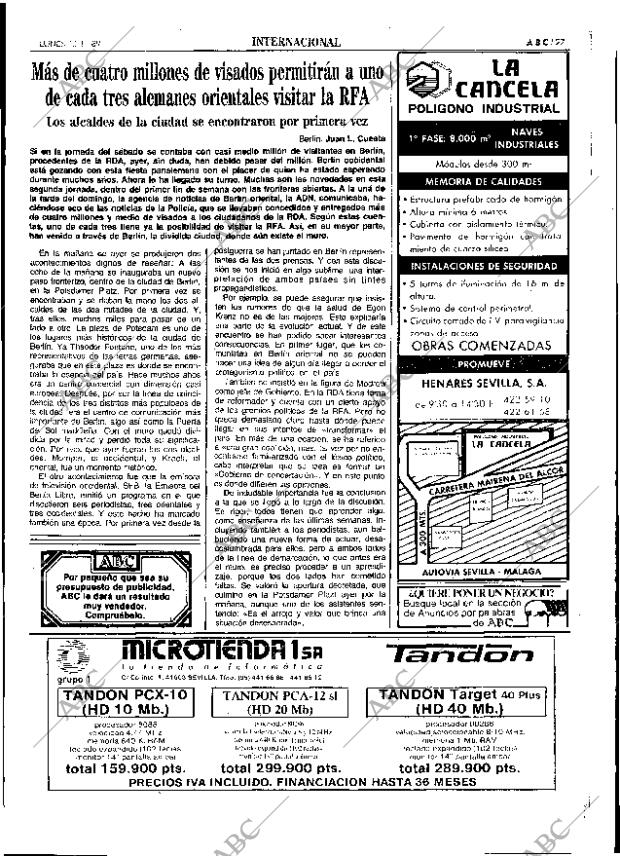 ABC SEVILLA 13-11-1989 página 27