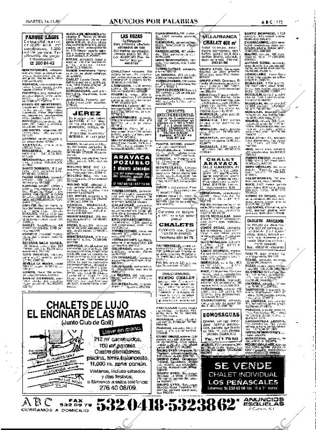 ABC MADRID 14-11-1989 página 115