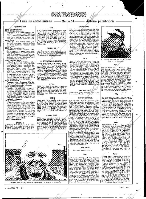 ABC MADRID 14-11-1989 página 135
