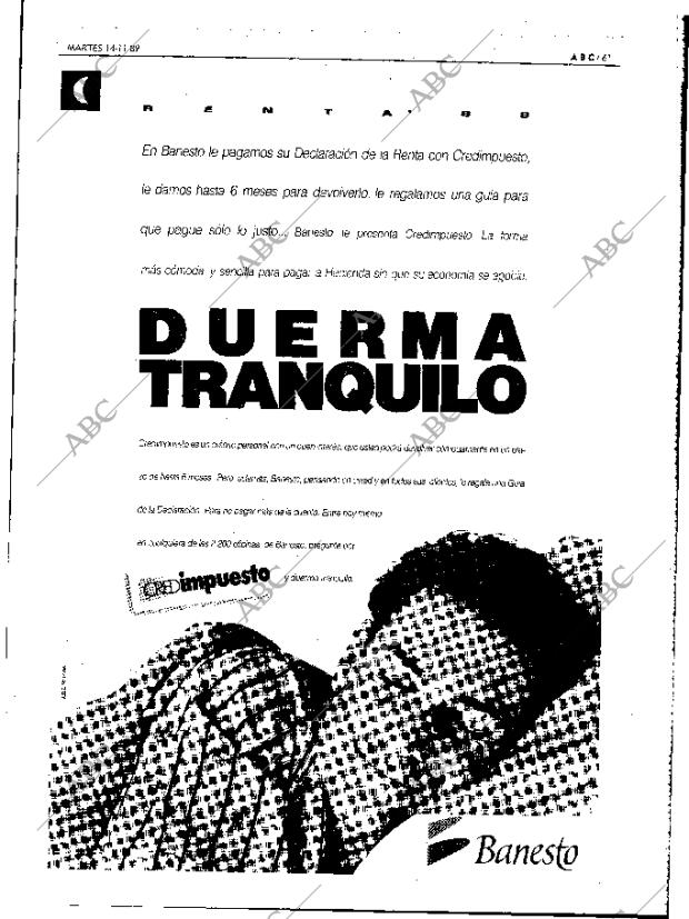 ABC MADRID 14-11-1989 página 61