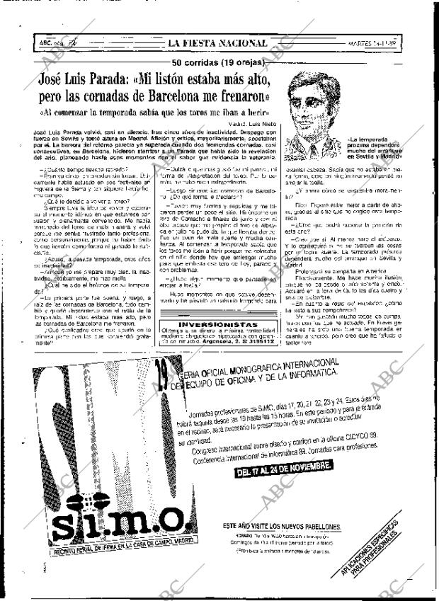 ABC MADRID 14-11-1989 página 82