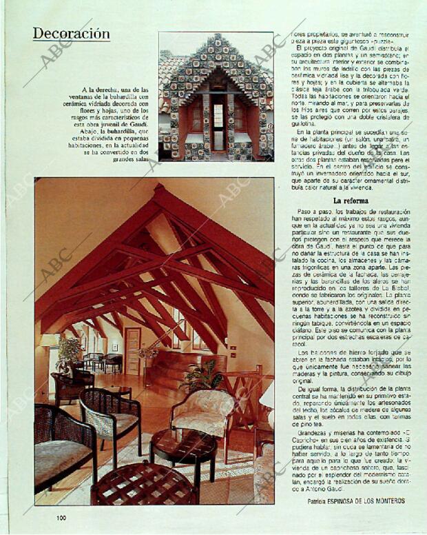 BLANCO Y NEGRO MADRID 19-11-1989 página 100