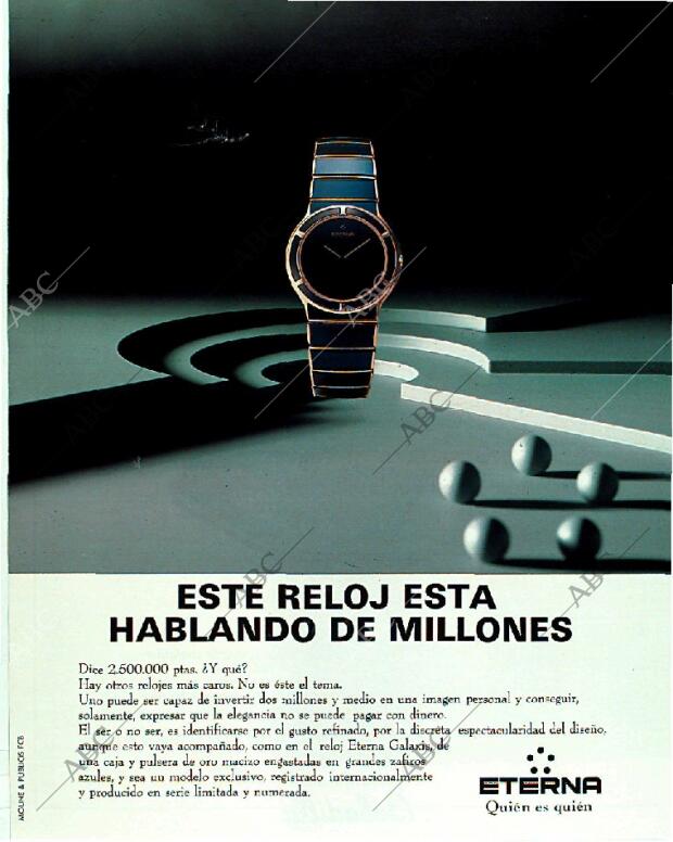 BLANCO Y NEGRO MADRID 19-11-1989 página 116