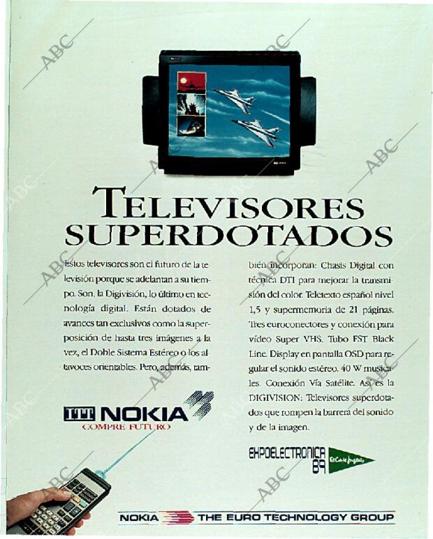 BLANCO Y NEGRO MADRID 19-11-1989 página 12